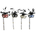 Masquerade Mask On Stick